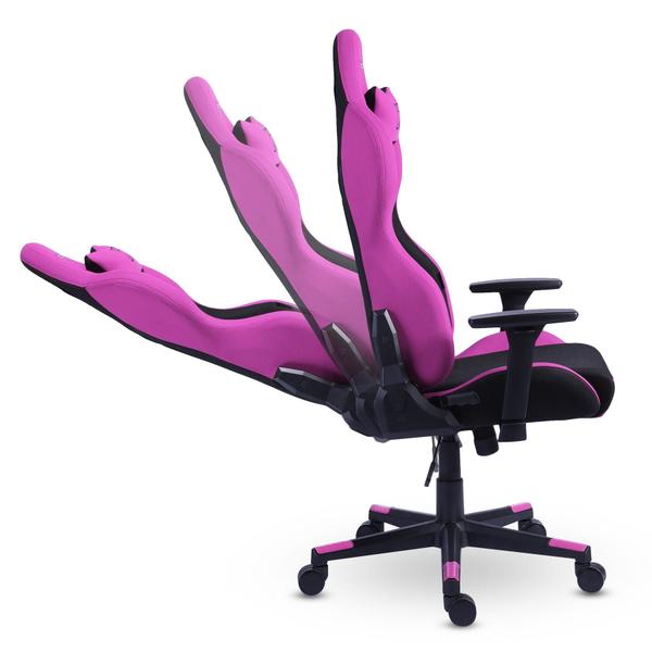 Imagem de Cadeira Gamer Xt Racer Defender - Preta E Rosa