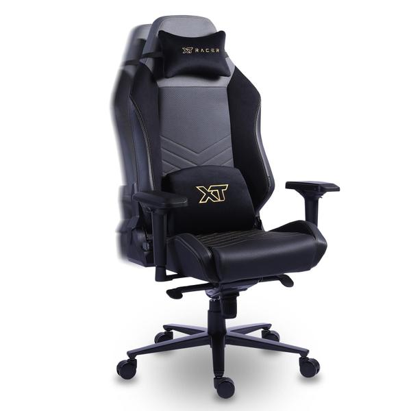 Imagem de Cadeira Gamer Xt Racer Draco - Preta E Dourado