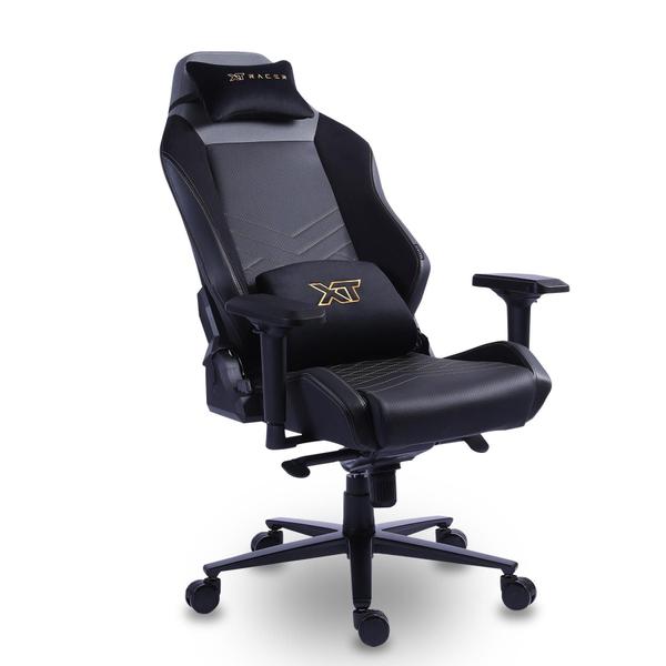 Imagem de Cadeira Gamer Xt Racer Draco - Preta E Dourado