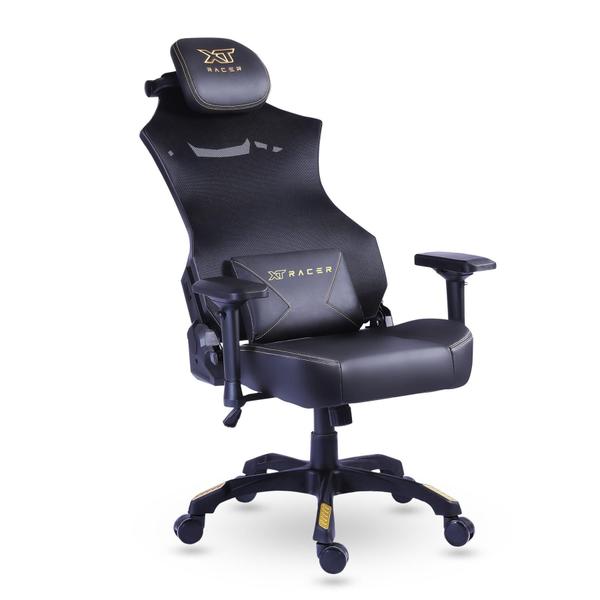 Imagem de Cadeira Gamer Xt Racer Ergo Air - Preta E Dourado