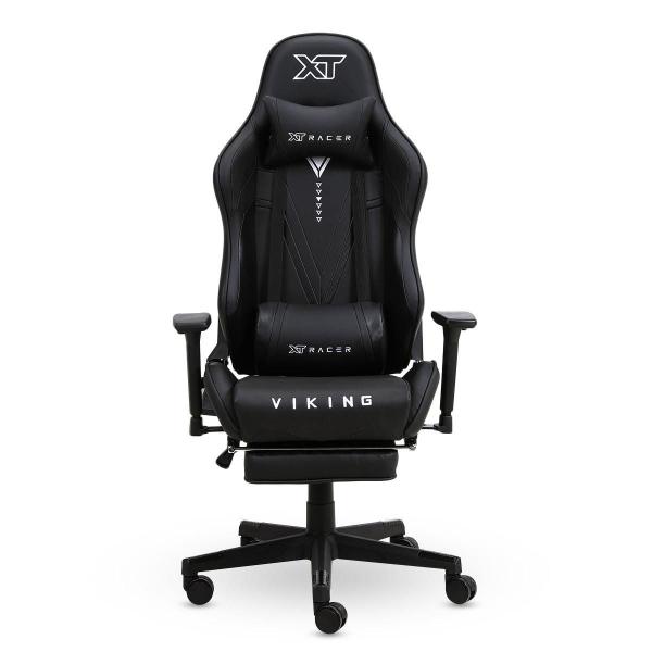 Imagem de Cadeira Gamer Xt Racer Viking Series Com Apoio De Pés Preto