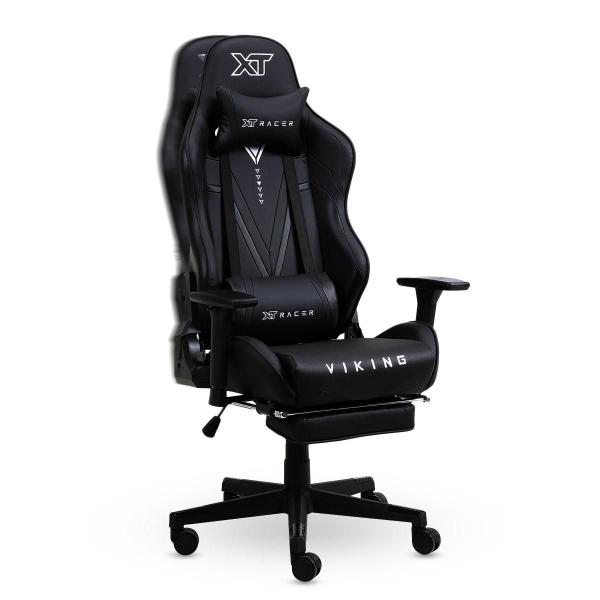 Imagem de Cadeira Gamer Xt Racer Viking Series Com Apoio De Pés Preto