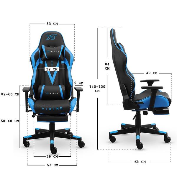 Imagem de Cadeira Gamer XT Racer Viking Series com Apoio de Pés