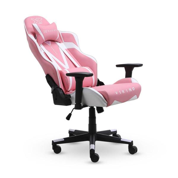 Imagem de Cadeira Gamer Xt Racer Viking Series XTR019 Rosa E Branco