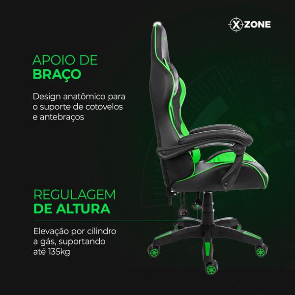 Imagem de Cadeira Gamer Xzone CGR-01-GR