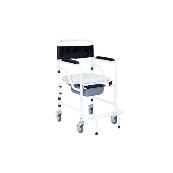 Cadeira higiênica para obeso fixo new 44 cm - ortobras Imagem de Cadeira higiênica para obeso fixo new 44 cm - ortobras