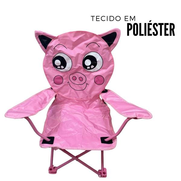 Cadeira Infantil Retrátil Articulada Praia Camping Piscina Apoio de Braço e Bolsa Brinqway Bw-290 Imagem de Cadeira Infantil Retrátil Articulada Praia Camping Piscina Apoio de Braço e Bolsa Brinqway Bw-290