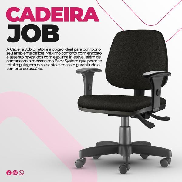 Imagem de Cadeira job giratório diretor corvin