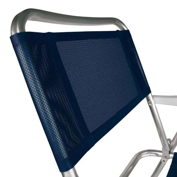 Imagem de Cadeira Master Aluminio Azul 2102 - Mor