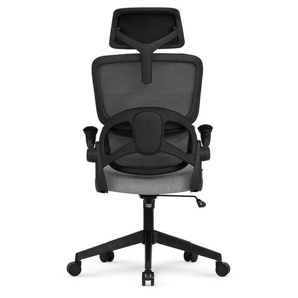 Imagem de Cadeira Office DT3 GTL, Até 110kg, Cilindro de Gás Classe 4, Nylon, Cinza Claro - 14049-8