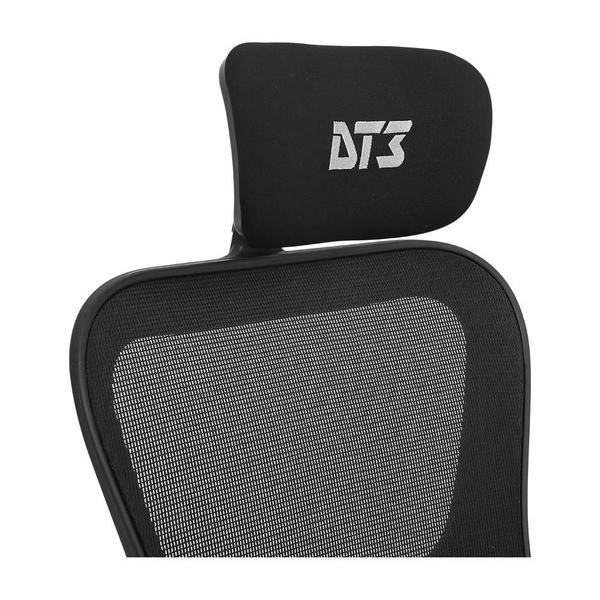 Imagem de Cadeira Office DT3 Vita Headrest, Até 110Kg, Mesh Spandex, Cinza - 14231-1