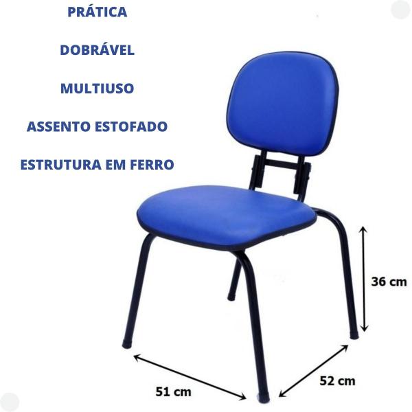 Imagem de Cadeira para Barco E Camping Giratória Multiuso Estofada