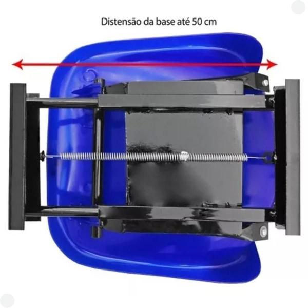 Cadeira para barco giratória concha com acessórios - Riomar Equipesca Imagem de Cadeira para barco giratória concha com acessórios