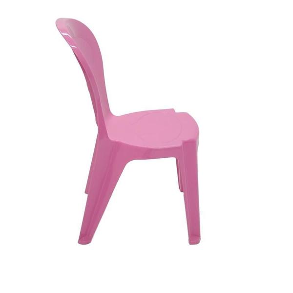 Imagem de Cadeira plastica monobloco infantilo vice rosa