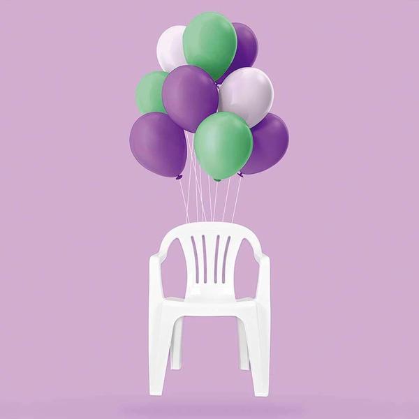 Imagem de Cadeira Plástica Mor Proteção UV 182kg