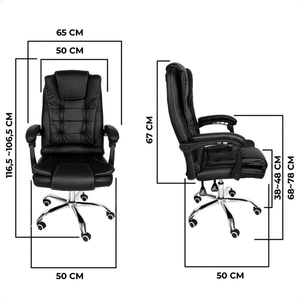 Imagem de Cadeira Presidente Confort De Escritório Ergonômica