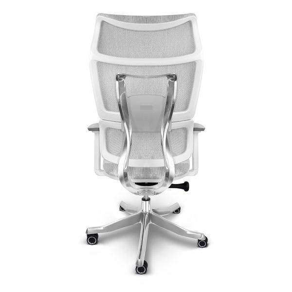 Imagem de Cadeira Presidente Escritório Ergonômica Gogo Chair GO-404 - Branca