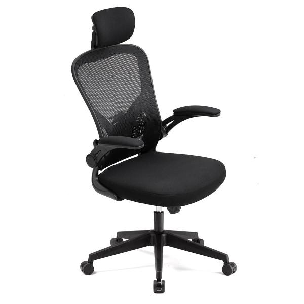 Imagem de Cadeira Presidente Escritório Ergonômica Gogo Chair GO100 - Preta