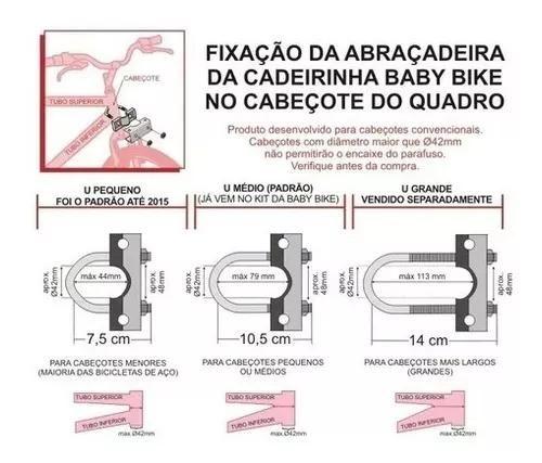 Cadeirinha Baby Bike Bicicleta Dianteira Kalf Imagem de Cadeirinha Baby Bike Bicicleta Dianteira Kalf