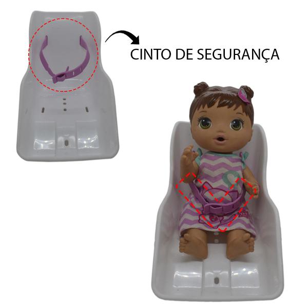 Imagem de Cadeirinha Boneca Alive Infantil Bebe Traseira Bicicleta Infantil Cores