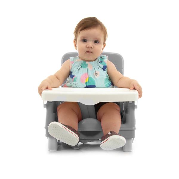 Imagem de Cadeirinha Cadeira de Alimentação Introdução Alimentar Refeição Portátil Smart Cinza Cosco