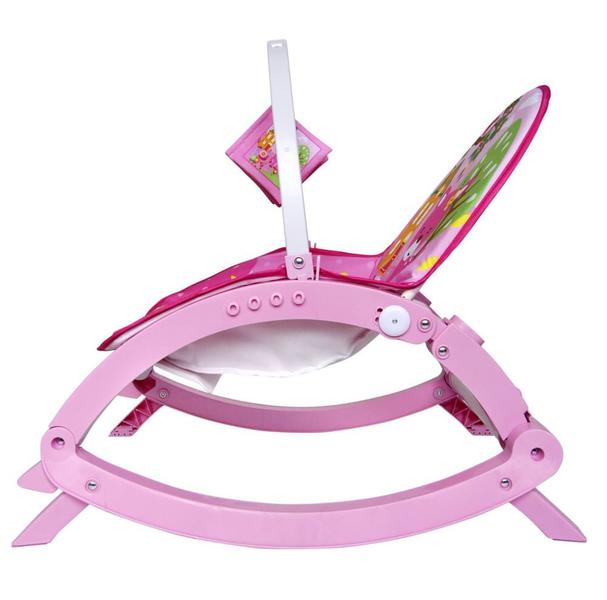 Cadeirinha de Alimentação Musical De Descanso Vibratória Rosa Color Baby Imagem de Cadeirinha de Alimentação Musical De Descanso Vibratória Rosa Color Baby