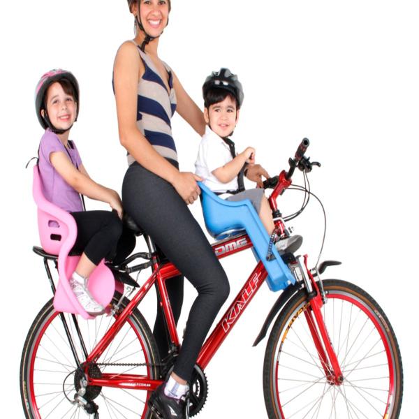 Cadeirinha de Bicicleta Infantil Traseira Adesivos Refletores Talas Laterais Kalf Imagem de Cadeirinha de Bicicleta Infantil Traseira Adesivos Refletores Talas Laterais Kalf