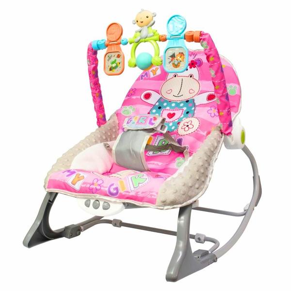 Cadeirinha Descanso Bebe Musical Balanço Com Mobile - Kababy