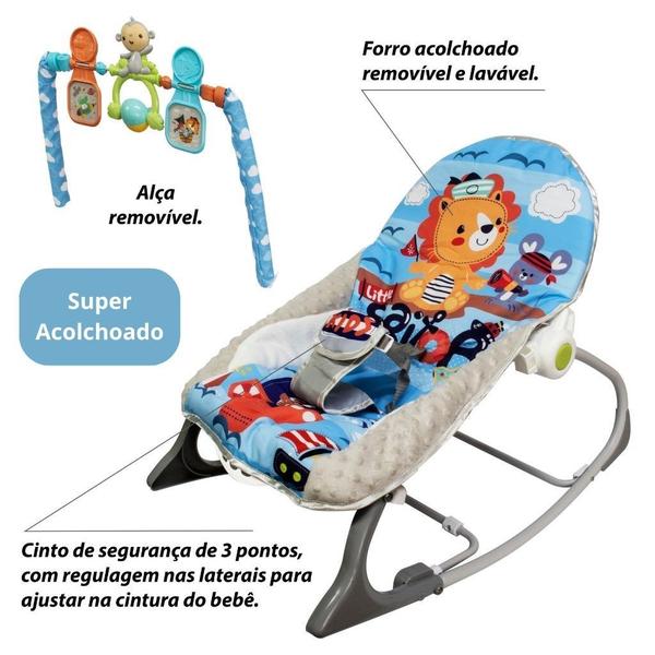 Imagem de Cadeirinha Descanso Bebe Musical Balanço Vibratória Mobile