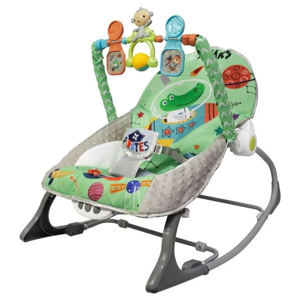 Cadeirinha Descanso Bebe Musical Balanço Vibratória Mobile Verde - KaBaby Imagem de Cadeirinha Descanso Bebe Musical Balanço Vibratória Mobile Verde