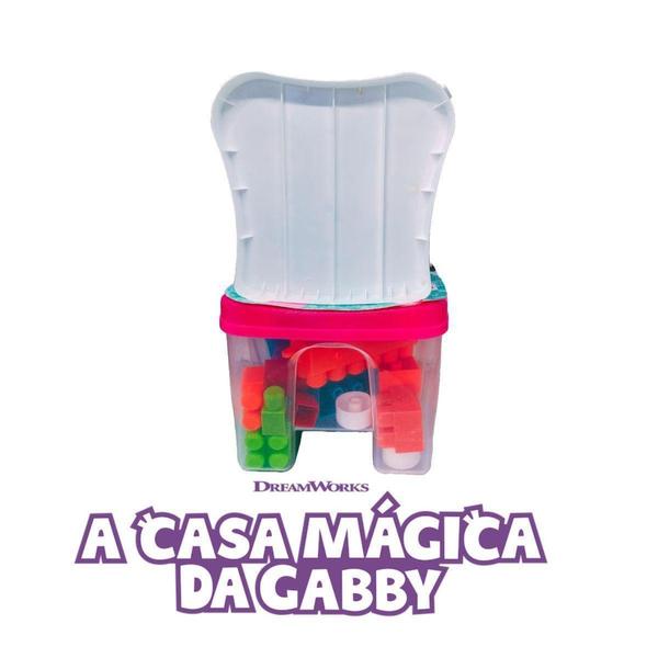 Imagem de Cadeirinha Educakids A Casa Mágica Da Gabby Com 27 Blocos - Lider Brinquedos