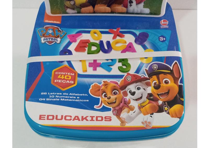 Imagem de Cadeirinha educativa educakids patrulha canina