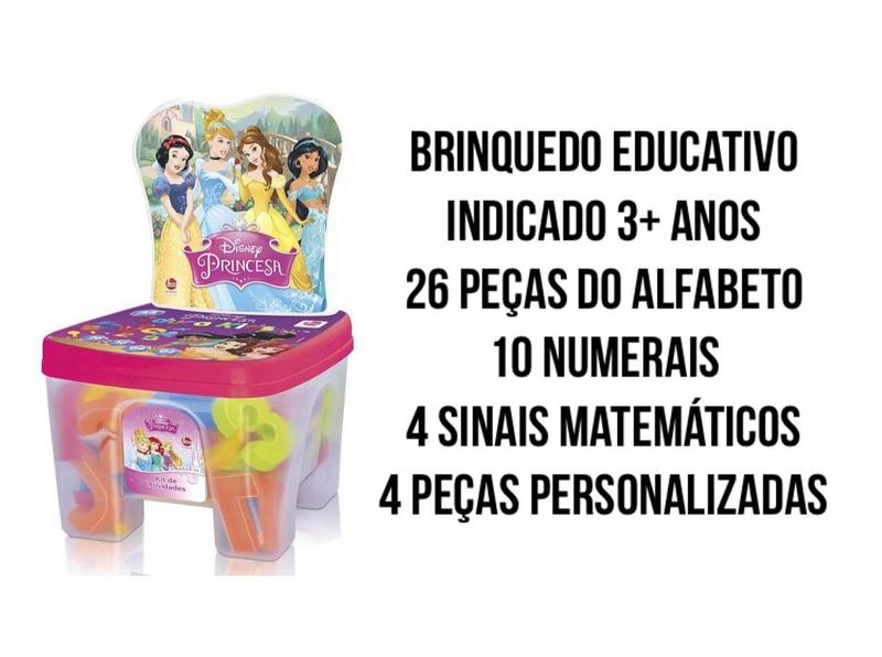 Imagem de Cadeirinha Infantil Brinquedo Educativo Disney Princesas