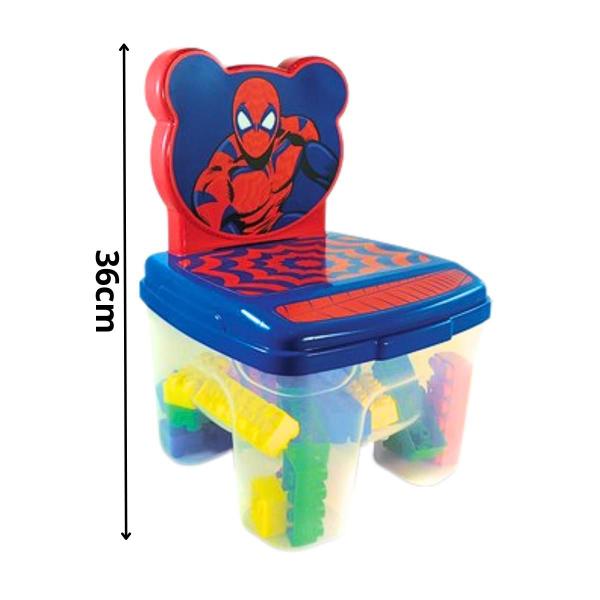 Cadeirinha Infantil Com Blocos 24 Peças De Montar Personagens Feita Em Plástico Menina Menino GGB Imagem de Cadeirinha Infantil Com Blocos 24 Peças De Montar Personagens Feita Em Plástico Menina Menino GGB