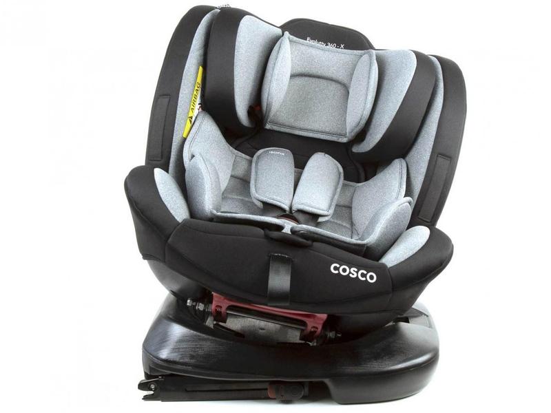 Cadeirinha para Auto Reclinável com Isofix Cosco - Evolutty 0 a 36kg 4 Posições 360º Cadeirinha para Auto Reclinável com Isofix Cosco - Evolutty 0 a 36kg 4 Posições 360º