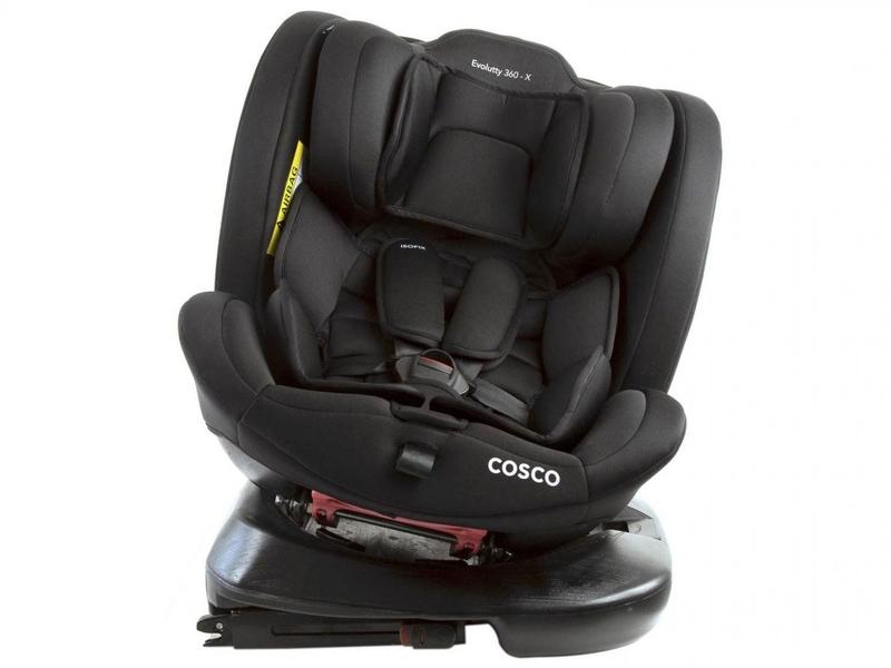 Cadeirinha para Auto Reclinável com Isofix Cosco Kids Evolutty 0 a 36kg 4 Posições 360º Cadeirinha para Auto Reclinável com Isofix Cosco Kids Evolutty 0 a 36kg 4 Posições 360º