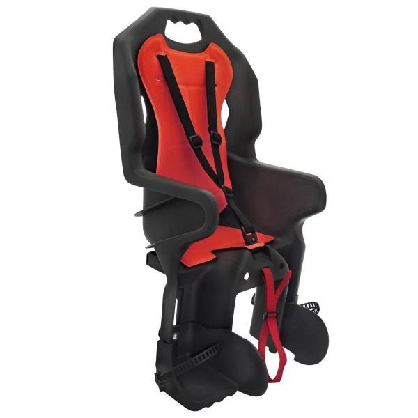 Imagem de Cadeirinha Traseira Polisport Dusky Cfs Preto/Vermelho