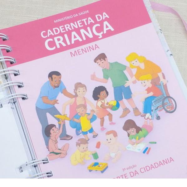 Imagem de Caderneta De Vacinação Sus Personalizada Com O Nome Do Bebê Diversos Temas Infantis Crescimento Acompanhamento