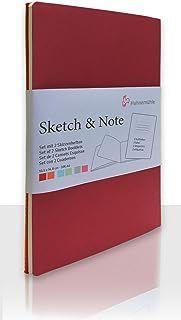 Imagem de Caderneta Sketch &amp Note 125g A6 C/ 20fls (vermelho e Laranja) 10628870