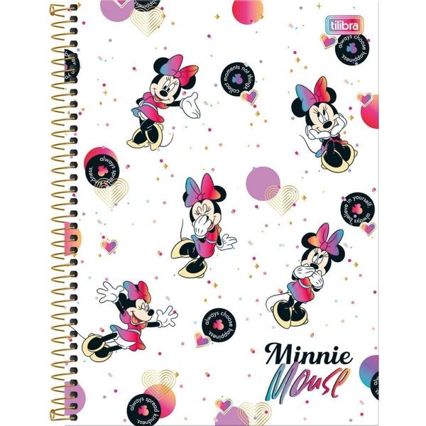 Imagem de Caderno 01X1 Capa Dura 2020 Minnie 80FLS.