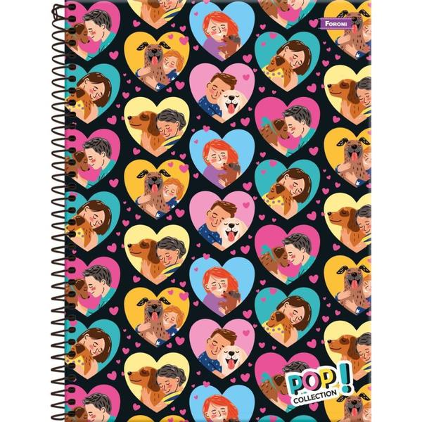 Imagem de Caderno 01X1 Capa Dura 2021 POP Collection 96 Folhas