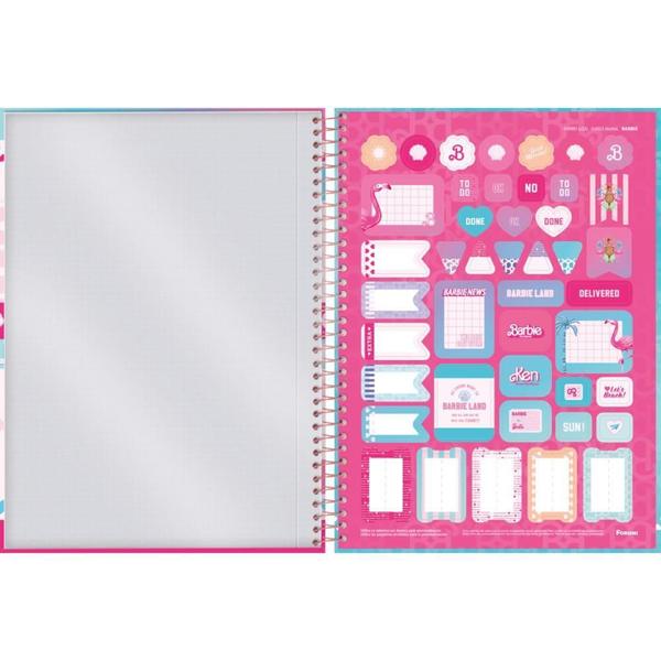 Imagem de Caderno 01X1 Capa Dura Barbie Teen 80FLS.