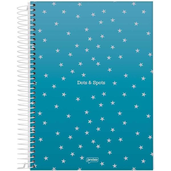 Imagem de Caderno 01X1 Capa Dura DOTS SPOTS 80 Folhas - Pacote com 04 Unidades