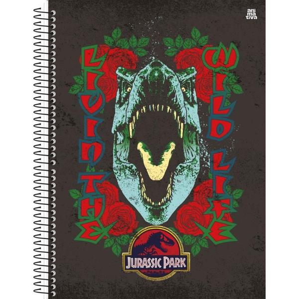 Imagem de Caderno 01X1 Capa Dura Jurassic PARK 80F PCT.C/04