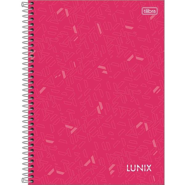 Imagem de Caderno 01X1 Capa Dura Lunix 80FLS PCT com 04