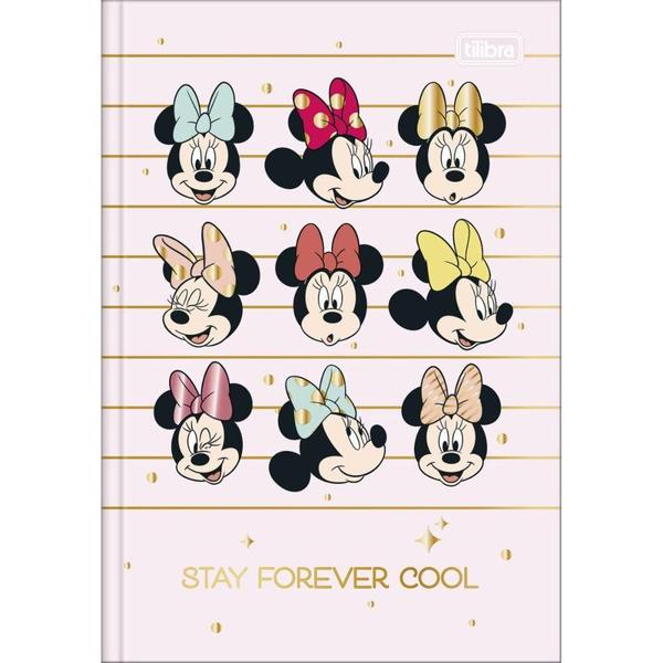 Imagem de Caderno 1/4 Brochura 80 Folhas Minnie Capa 3 - Tilibra