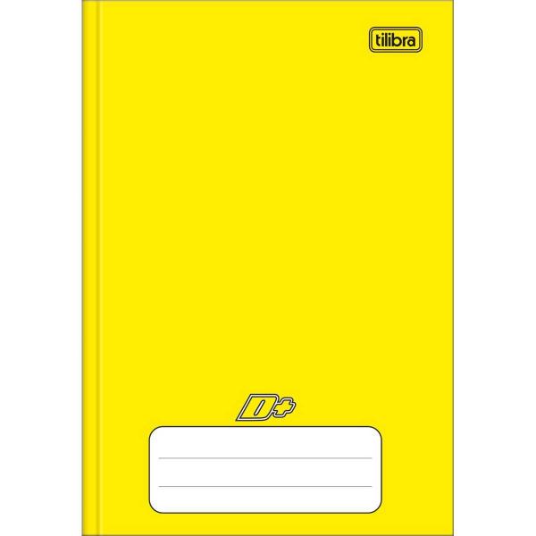 Imagem de Caderno 1/4 brochura cd 48fls amarelo d+ tilibra