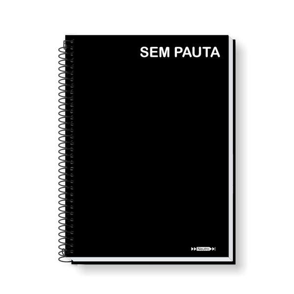 Imagem de Caderno 1/4 C.D. 200 Folhas Tamoio - Neutro Sem Pauta