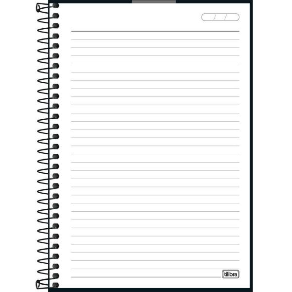 Imagem de Caderno 1/4 espiral cd 80fls neon preto tilibra