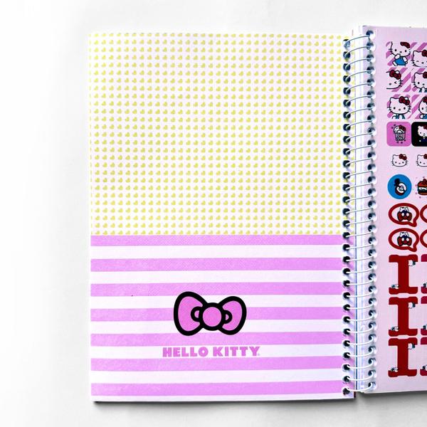 Imagem de Caderno 1 Matéria 80 fls Colegial Hello Kitty Capa Dura